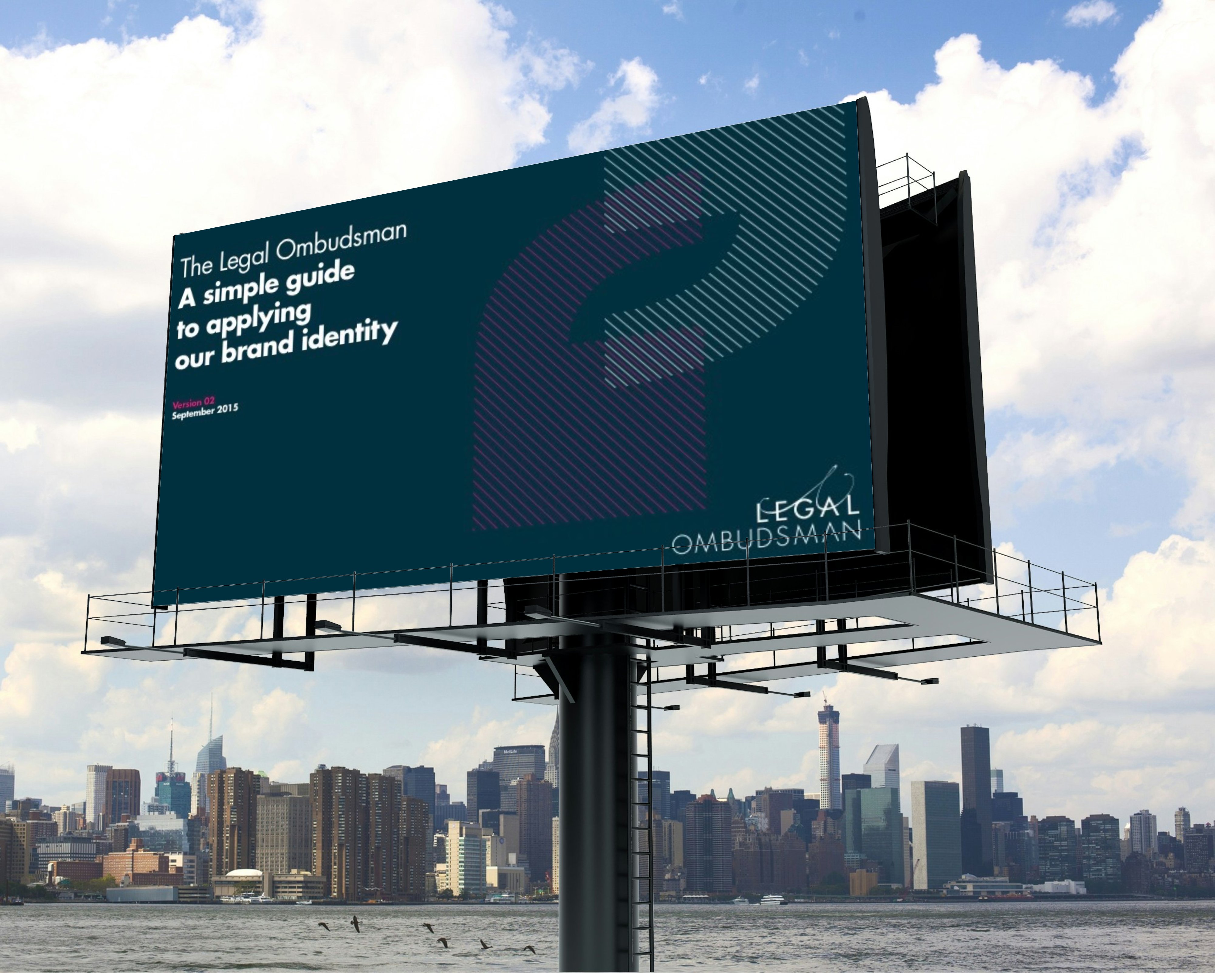 Legal Ombudsman billboard mockup